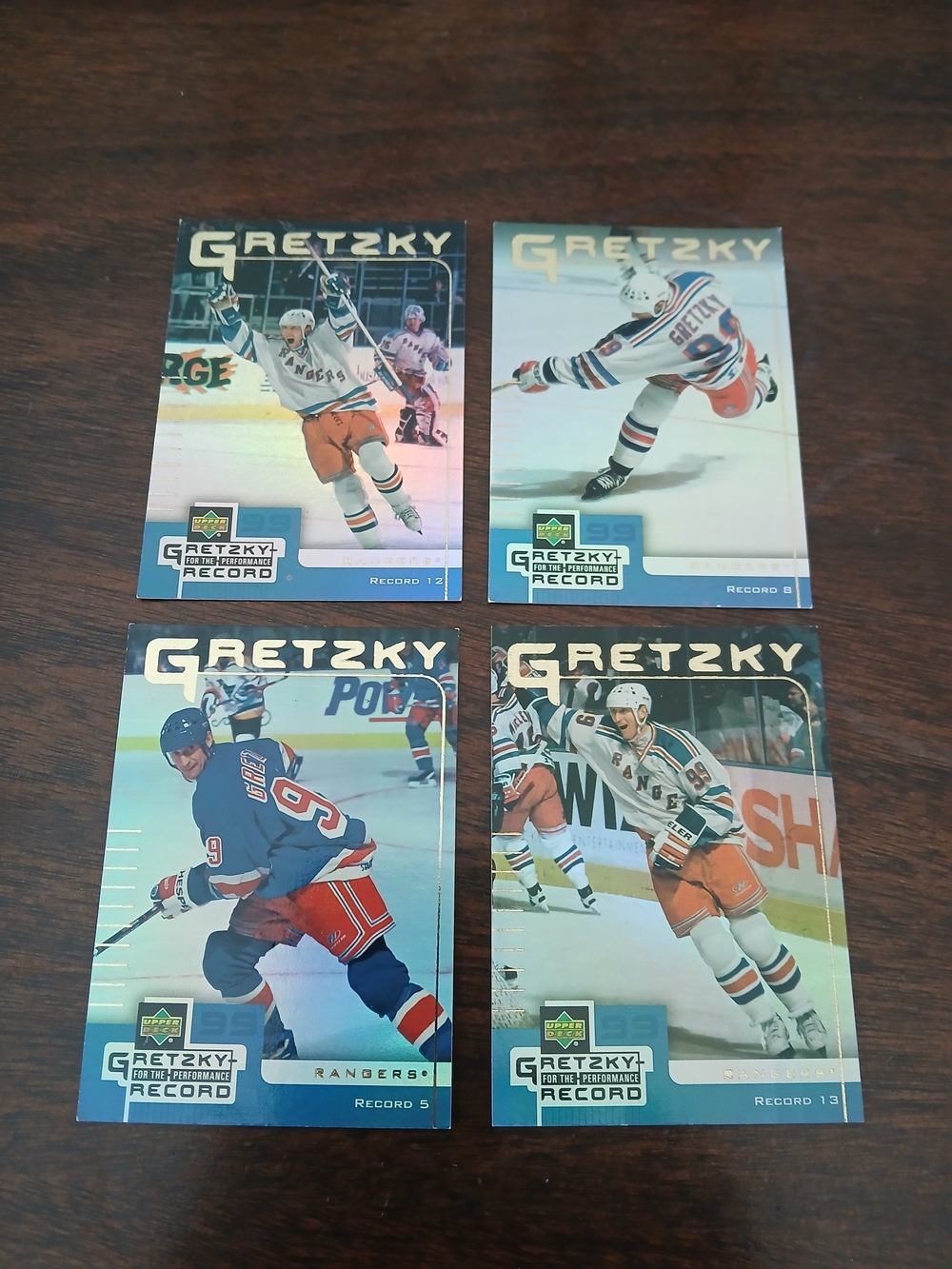 1999 Upperdeck Mcdonalds Hockey Trading Card Set - Wayne Gretzky